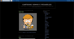 Desktop Screenshot of cartoonssonhosepesadelos.blogspot.com