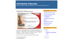 Desktop Screenshot of jaguaresetaccultura.blogspot.com