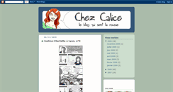 Desktop Screenshot of chezcalice.blogspot.com