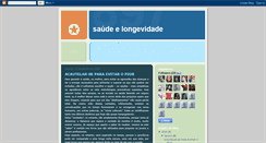 Desktop Screenshot of longevidadesaudavel-giancarlo.blogspot.com