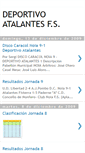 Mobile Screenshot of deportivoatalantes.blogspot.com