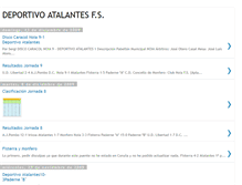 Tablet Screenshot of deportivoatalantes.blogspot.com