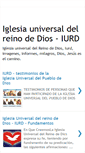 Mobile Screenshot of iglesiauniversaldelreinodedios.blogspot.com