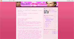 Desktop Screenshot of haydenchristensen1.blogspot.com