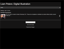 Tablet Screenshot of liampeters.blogspot.com