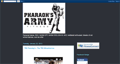 Desktop Screenshot of pharaohsarmyfitness.blogspot.com