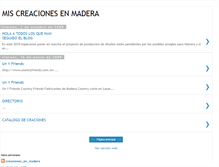 Tablet Screenshot of miscreacionesenmadera.blogspot.com