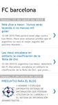 Mobile Screenshot of fcbarcelona2011.blogspot.com