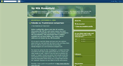 Desktop Screenshot of mikrosenfeld.blogspot.com