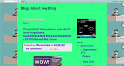 Desktop Screenshot of milonowhere.blogspot.com