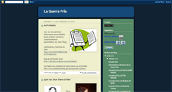 Desktop Screenshot of laguerrafria20.blogspot.com