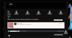 Desktop Screenshot of batmancontinues.blogspot.com
