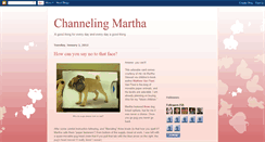 Desktop Screenshot of channeling-martha.blogspot.com