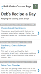 Mobile Screenshot of debsrecipeaday.blogspot.com
