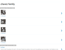 Tablet Screenshot of chavezfamily5.blogspot.com