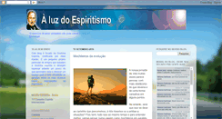 Desktop Screenshot of espiritismoluz.blogspot.com