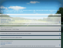 Tablet Screenshot of elblogdegonzalosabao.blogspot.com