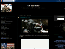 Tablet Screenshot of gi-joe-trailer.blogspot.com