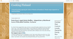 Desktop Screenshot of cookingfinland.blogspot.com