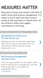 Mobile Screenshot of measuresmatter.blogspot.com