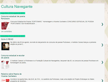 Tablet Screenshot of culturanavegante.blogspot.com