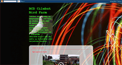 Desktop Screenshot of leonbirdfarm.blogspot.com