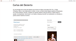 Desktop Screenshot of lascartasdeldesierto.blogspot.com