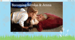 Desktop Screenshot of becomingnicolas.blogspot.com