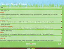 Tablet Screenshot of becomingnicolas.blogspot.com