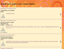 Tablet Screenshot of cintiamatos.blogspot.com