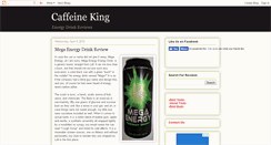 Desktop Screenshot of caffeineking101.blogspot.com