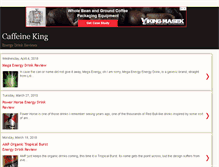 Tablet Screenshot of caffeineking101.blogspot.com