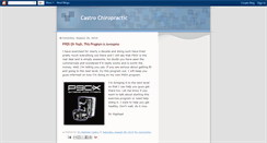 Desktop Screenshot of castrochiropractic.blogspot.com