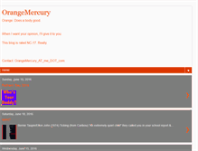 Tablet Screenshot of orangemercury.blogspot.com
