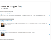 Tablet Screenshot of itsnotthethingyoufling.blogspot.com