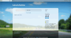 Desktop Screenshot of kabuklufistiklar.blogspot.com