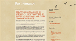 Desktop Screenshot of buyfemanol.blogspot.com