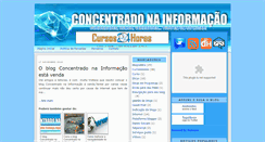 Desktop Screenshot of concentradonainformacao.blogspot.com