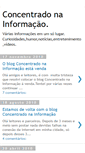 Mobile Screenshot of concentradonainformacao.blogspot.com