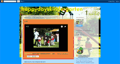 Desktop Screenshot of happydayskindergarten.blogspot.com