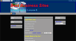 Desktop Screenshot of bestmarketingsite.blogspot.com