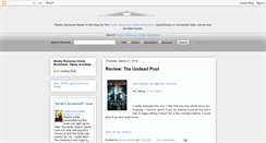Desktop Screenshot of mostlyromancebooks.blogspot.com