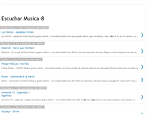 Tablet Screenshot of escucharmusica-8.blogspot.com