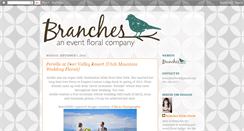Desktop Screenshot of branchesfloral.blogspot.com