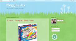 Desktop Screenshot of bloggingjax.blogspot.com