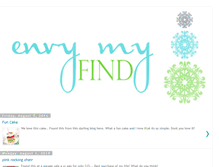 Tablet Screenshot of envymyfind.blogspot.com