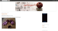 Desktop Screenshot of eyeluvquilts.blogspot.com