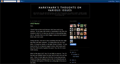 Desktop Screenshot of markymarksthoughts.blogspot.com