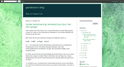 Desktop Screenshot of genderbuero.blogspot.com