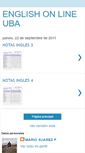 Mobile Screenshot of marioubaenglishonline.blogspot.com